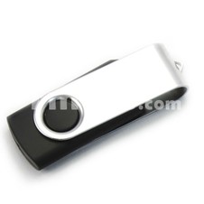 2GB Rotate USB Flash Drive Black