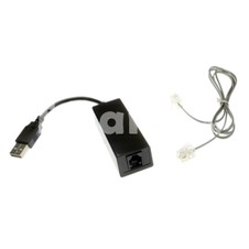 56K USB Voice Fax Data External V.90 V.92 Modem Black
